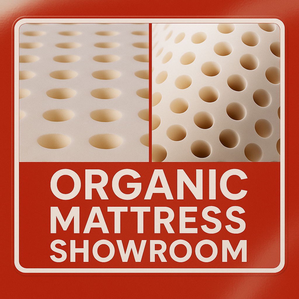 organic natural latex bed