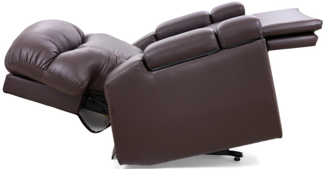 Reclining seat golden tech lift chair heat leather massage