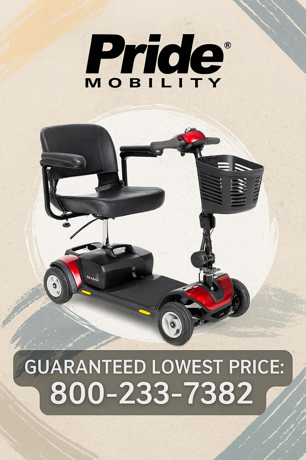 Los Angeles Pride Mobility GoGo Travel Elite Scooter electric 4 Wheel chair